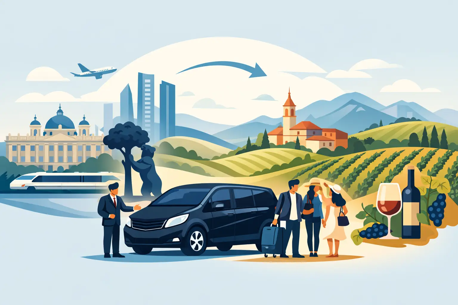 Transfer Privado Madrid La Rioja: What to Expect