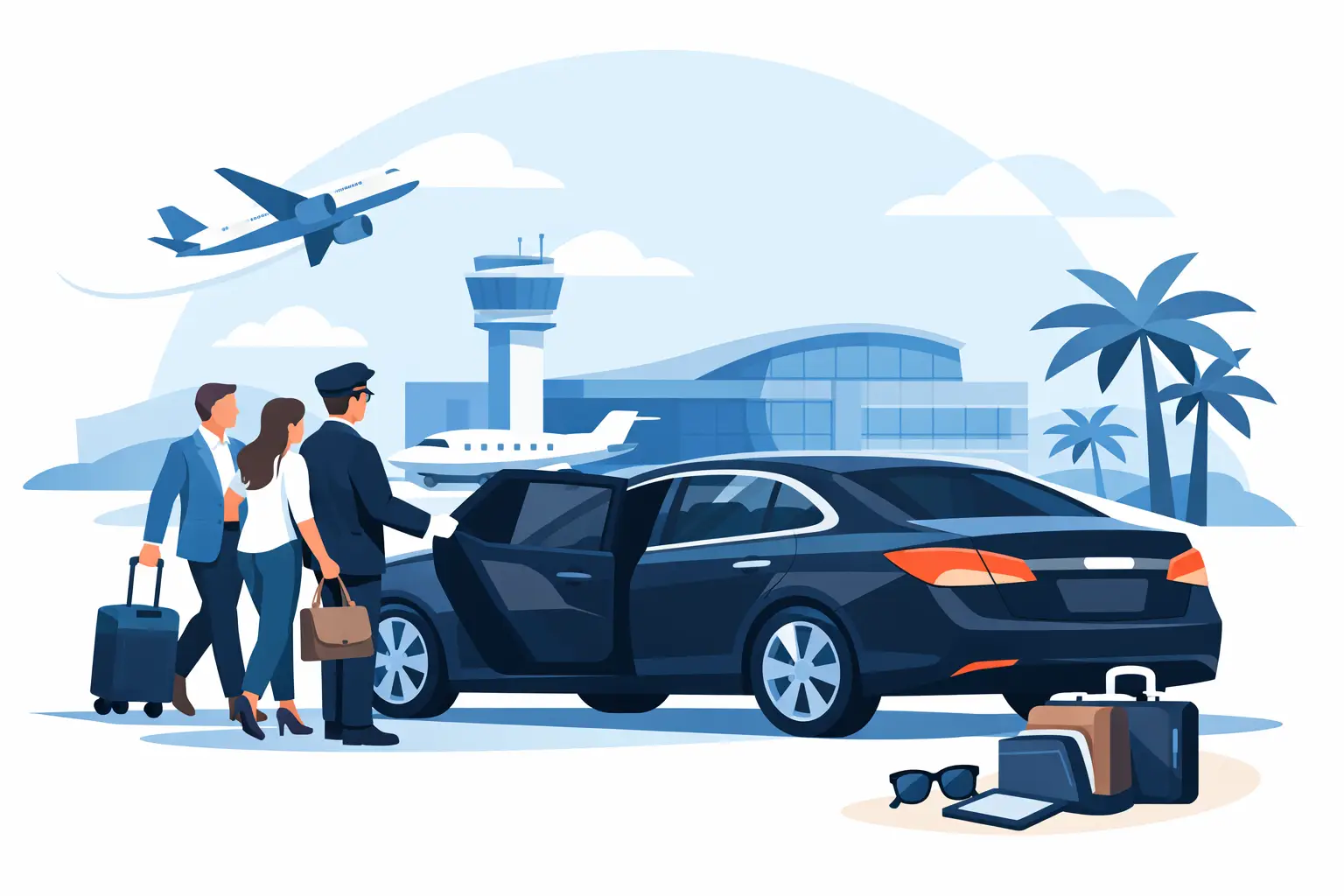 Cómo funciona un traslado aeropuerto premium
