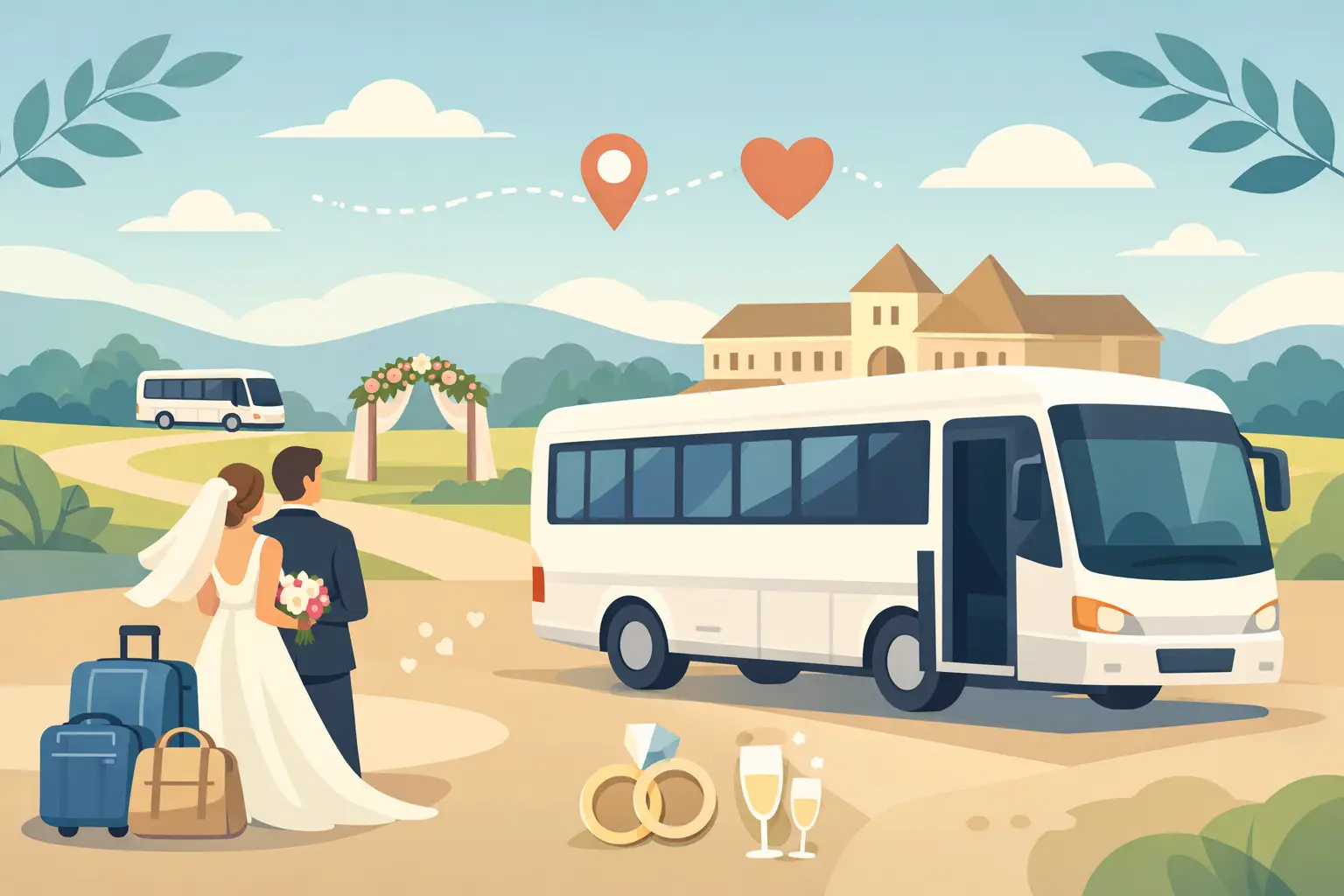 A Smart Guide to Wedding Guest Shuttles