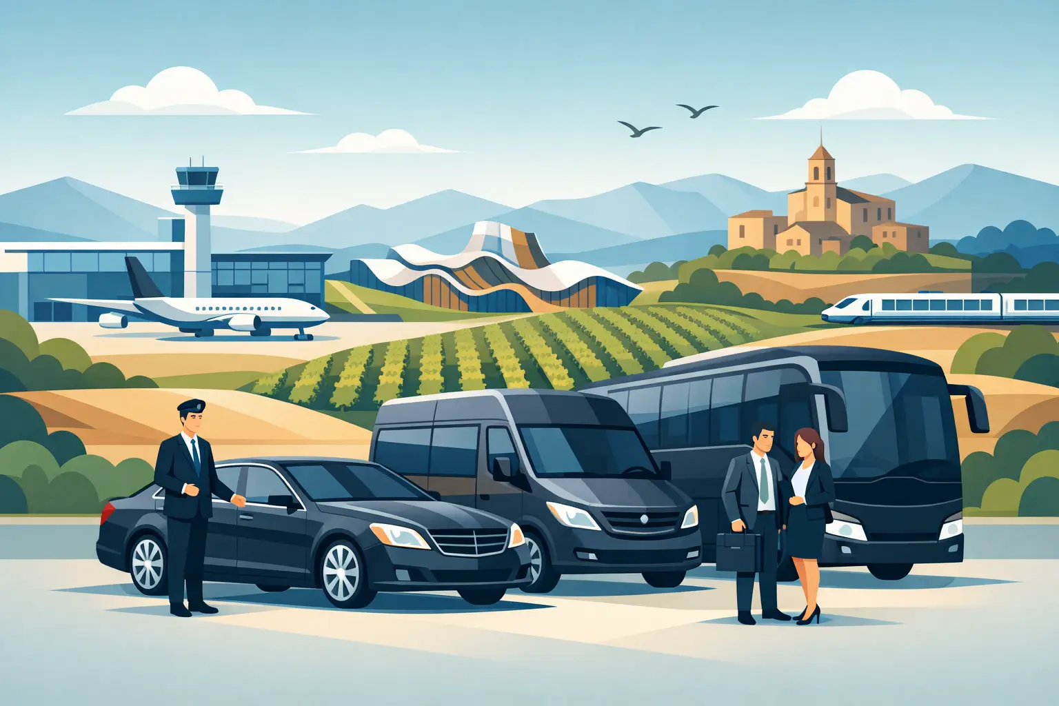 Best Corporate Transport Solutions Rioja