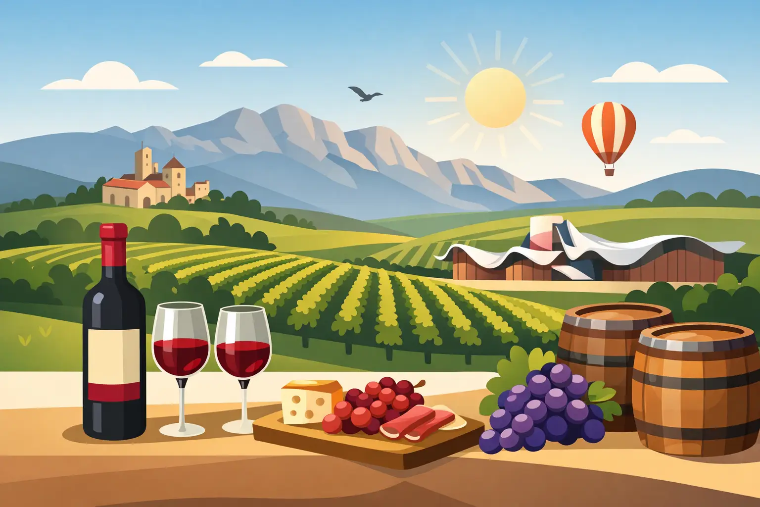 Rioja Wine Tour Itinerary Example for 2 Days